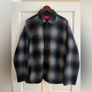 Supreme Shadow Plaid Fleece Shirt / Jacket